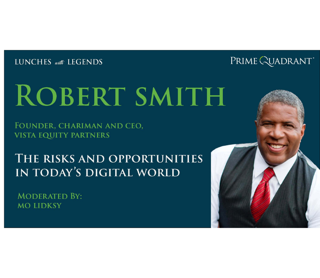 Lunches with Legends with Robert Smith